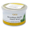 GiGi Brazilian Body Hard Wax ? No Strip Wax for Brazilian Waxing, Hair Removal Wax for Sensitive Areas, 14 oz