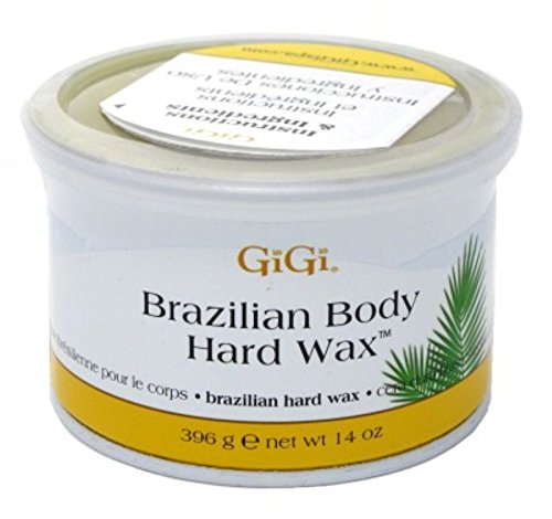 GiGi Tin Brazilian Body Hard Wax, 14 Ounce (414ml) (3 Pack)