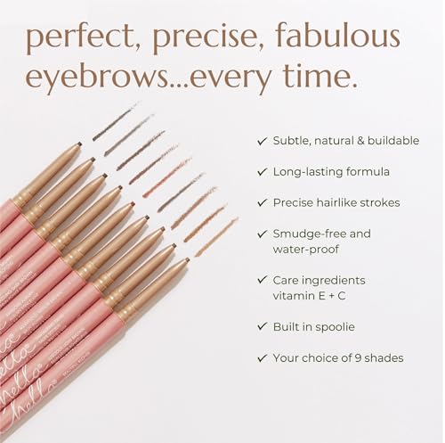 Chella Eyebrow Pencil - Tantalizing Taupe Long-Wear Definer with Precise Tip