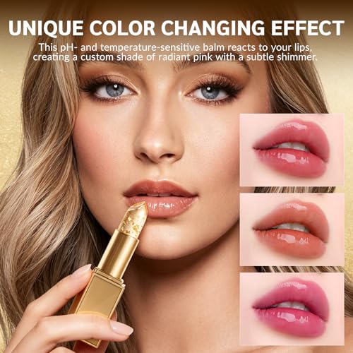 pH Color-Changing Lipstick - Transfer-Proof, Long-Lasting 2 Pack