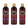 Hask Shampoo Macadamia Oil Moisturizing 12 Ounce (354ml) (3 Pack)