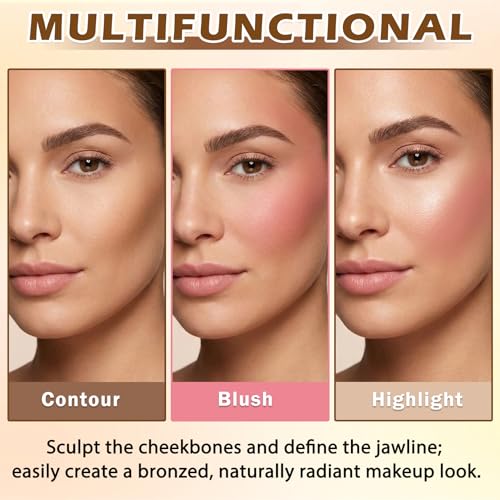 6-in-1 Cream Contour & Highlighter Stick Makeup Kit
