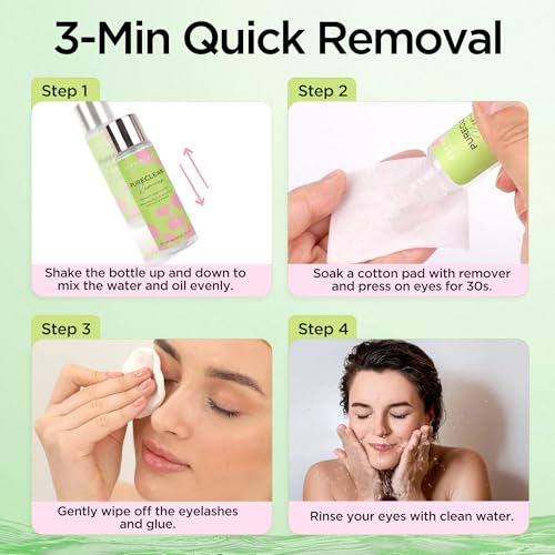 BEPHOLAN Lash Extension Remover 60ml – Fast & Gentle