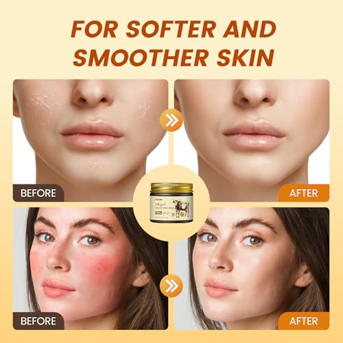 Beef Tallow for Skin 2oz, Whipped Beef Tallow and Manuka Honey Balm, Beef Tallow for Face and Body, Unscented Skin Care for Dry and Sensitive Skin, Natural Tallow Balm for Hydration and Nourishment