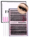 FANXITON DIY Lash Extension Kit - 280 D Curl Volume Lashes
