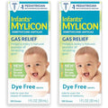 MYLICON Infant Gas Relief Drops 1 Oz - Dye-Free Baby Gas Medicine (2 Pack)