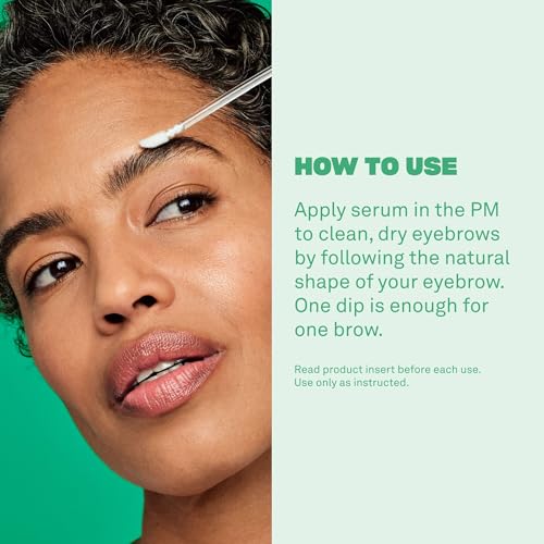 BABE ORIGINAL Eyebrow Serum 0.1 Fl Oz - Thicker, Fuller Brows with Castor Oil & Biotin