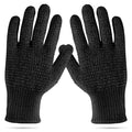 Black Heat Resistant Gloves for Hair Styling