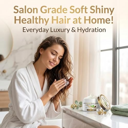 Keratin Hair Mask with Biotin & Castor Oil - 8.5 Oz