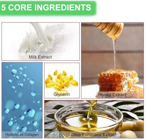 Moisturizing & Exfoliating Hand Mask Gloves (3 Pack) - Honey Milk