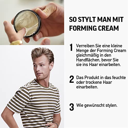 American Crew Hair Forming Cream | Medium Hold & Shine