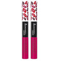 Rimmel London Provocalips 16hr Kiss-Proof Lip Color - Two-Step Liquid Lipstick to Lock in Color and Shine - 550 Play With Fire, .14 fl.oz. (Pack of 2)
