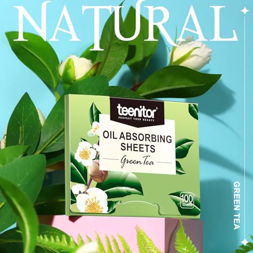Teenitor Green Tea Blotting Paper - 800 Sheets Oil Absorbing