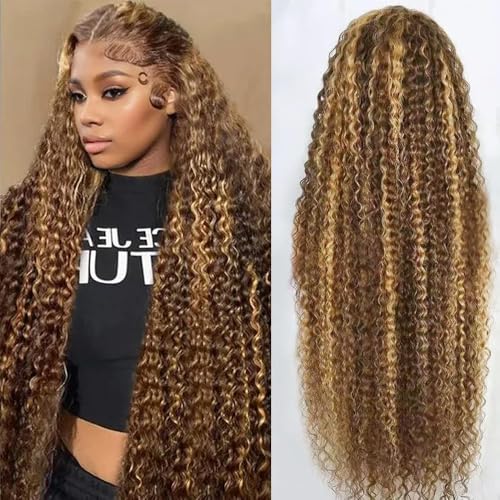 13x6 HD Lace Front Wig 30" Deep Wave Human Hair 4/27