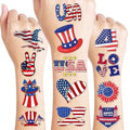 96pc Temporary Patriotic Tattoos – 4th of July Party Favors