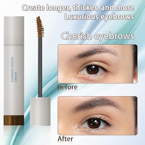 Quick Drying and Shaping Eyebrow Cream Naturally Prevents Smudging And Waterproof Eyebrows, With a Three-Dimensional Effect£¬Lightweight And Docileon