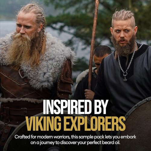 The Beard Struggle 9 Beard Oil Voyager Sample Pack, Variety Beard Oil for Men Sampler with 9 Different Scents, All Natural Ingredients, Beard Growth Oil for Soft and Healthy Hair, Day Liquid Tonic