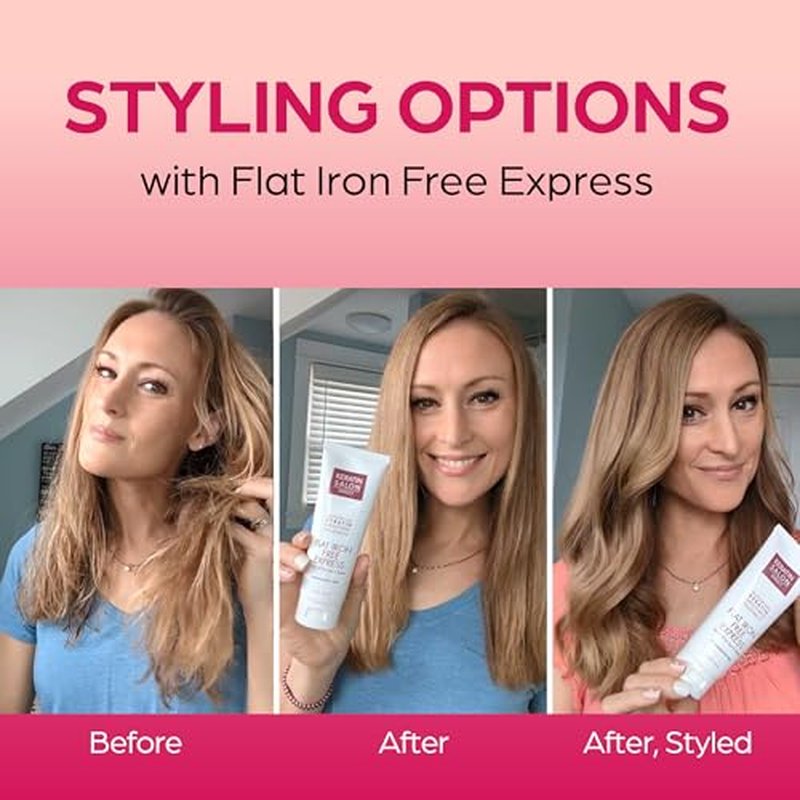 Keratin Salon Direct Hair Treatment - No Flat Iron Needed