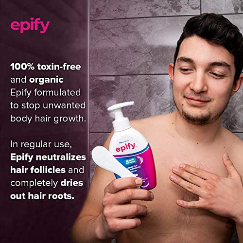 Epify Intimate Hair Removal Cream 8.45 fl oz – For Pubic, Bikini & Sensitive Areas (Variation 1)
