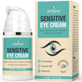 NOVEHA Daily Sensitive Eye Cream for Dry Eyelids & Around Eye; Vegan Ceramide Hydrating Eyelid Moisturizer; Anti-Aging Eye Cream for Fine Lines, Puffiness & Crow¡¯s Feet; Fragrance-Free - 1 oz