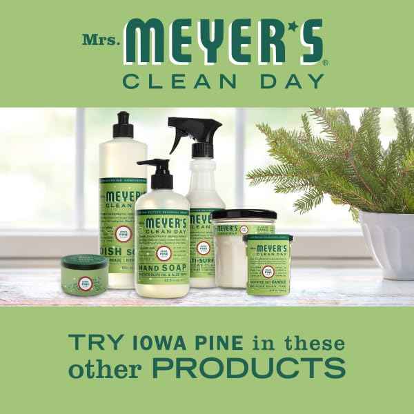 Mrs. MEYER'S CLEAN DAY Iowa Pine Liquid Hand Soap (Pack of 4)