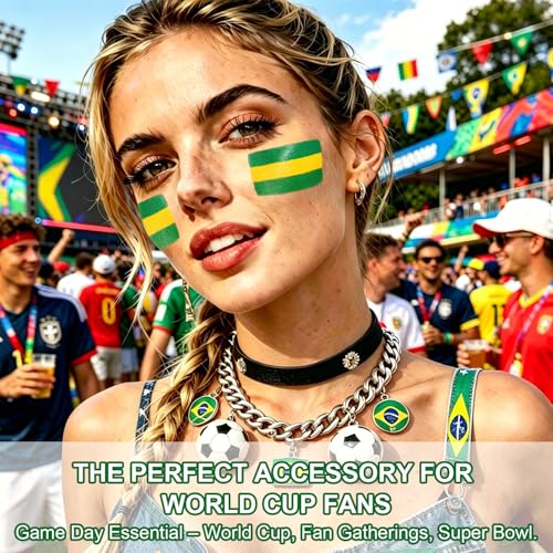 Green & Yellow Face Paint Stick for Sports & Parties