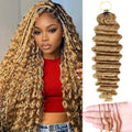 Miracle Invisible Knots Feather Crochet Hair 16 Inch 55g Human