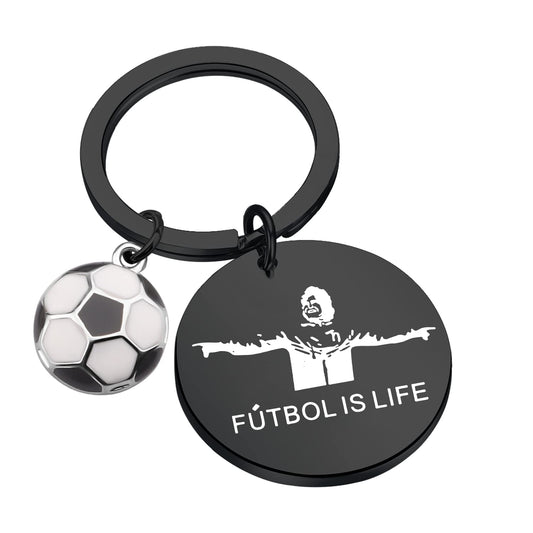 ENSIANTH Ted Gift Futbol is Life Afc Richmon Gift Richmon Soccer Gift Football Gift (Futbol is Life Black)