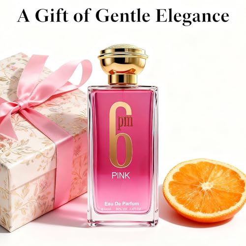 A CENTER 6pm Pink Women's Floral Cologne-Style Perfume 100ml Gift