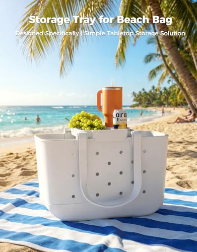 Beach Bag Tray for Bogg Bag & Simple Modern – Cup Holder