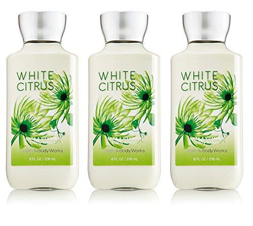 Lot of 3 Bath & Body Works White Citrus 8.0 oz Body Lotion