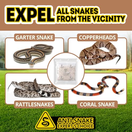 Pet Safe Snake Repellent - 12 Pack All-Natural Yard & Indoor Use