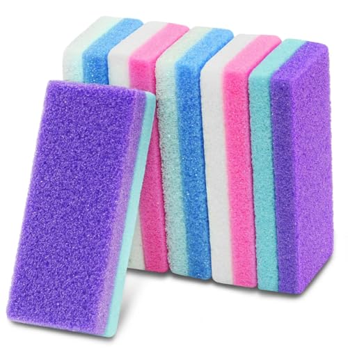 Double-Sided Foot Pumice Stone 6-Pack - Professional Callus Remover