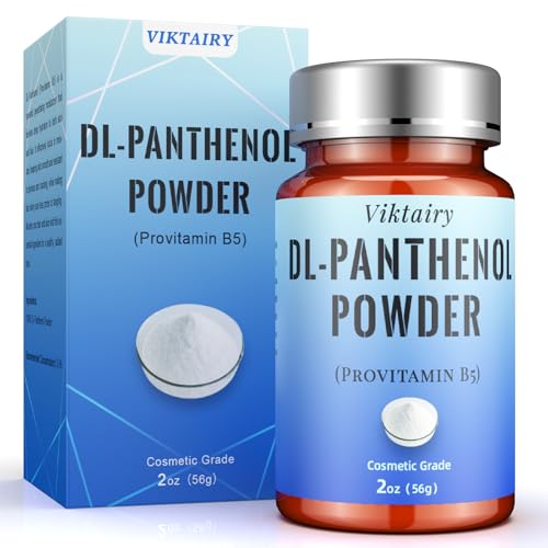 Pure DL-Panthenol Powder 56g Cosmetic Grade Provitamin B5