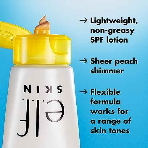 e.l.f. SKIN Suntouchable Whoa Glow SPF 30, Sunscreen & Makeup Primer For A Glowy Finish, Made With Hyaluronic Acid, Vegan & Cruelty-Free, Packaging May Vary, Sunlight