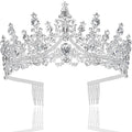 Queen Crown for Women Crystal Rhinestone Wedding Tiara