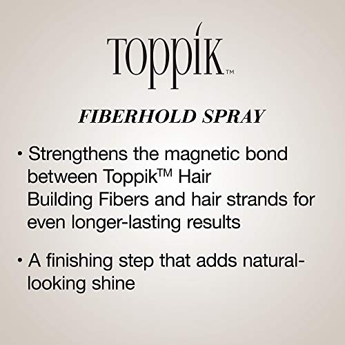 Toppik FiberHold Spray Unscented 4 Oz - Hair Thickening & Styling Spray