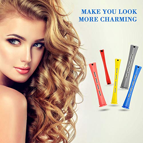 WILLBOND 60-Piece Hair Perm Rods Set – Assorted Sizes Curling Rollers