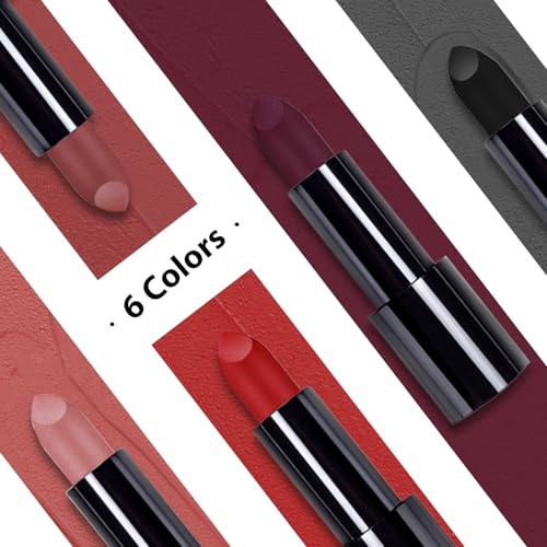 M?TYSURMatte Lipstick - Highly Pigmented & Long-Lasting, Nourishing Hydrating Lipstick with Smudge-Proof & Waterproof Formula, Cruelty-Free Lip Makeup, 1 Count