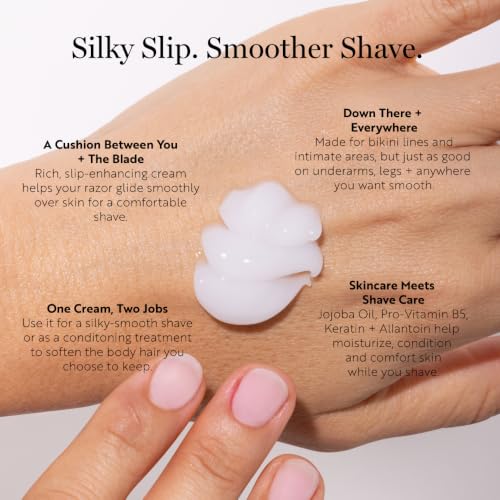 Coochy 32 oz Moisturizing Shave Cream for Sensitive Areas - Frosted Cake Scent