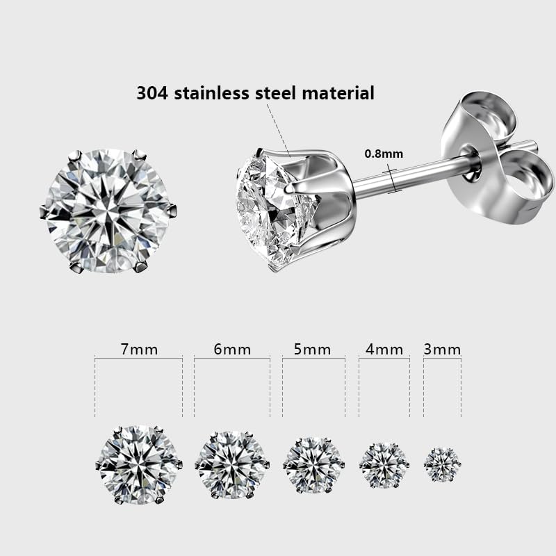 Ear Piercing Kit - 69 pcs Reusable Piercing Gun Set for Home Use