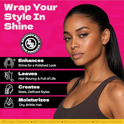 Bronner Bros BB Hair Foam Wrap Lotion 8.5 oz