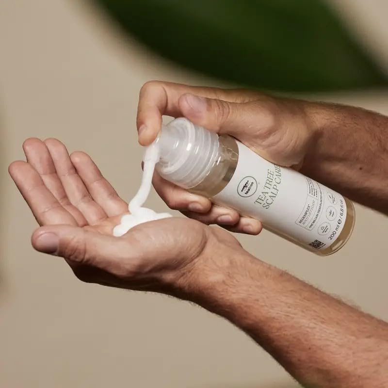 Tea Tree Scalp Care Root Lift Foam - Volumizing Mousse for Thinning Hair