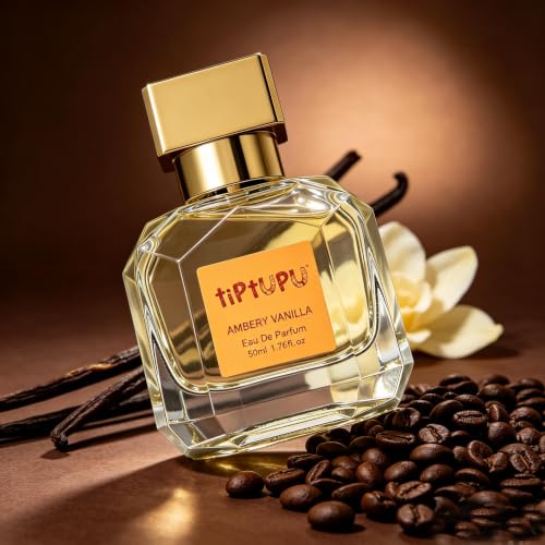 Tiptupu Ambery Vanilla Eau de Parfum for Women - 1.76 Fl Oz Inspired by Black O.pium