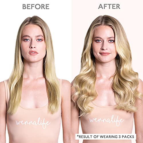 WENNALIFE 18 Inch Light Blonde Tape In Hair Extensions - 20pcs Remy Human Hair