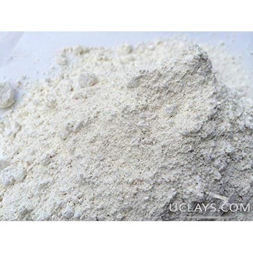 Kaolin Clay Powder (Grind) Edible Natural for Eating (Food) and Facial Detox, 8 oz (210 g), us