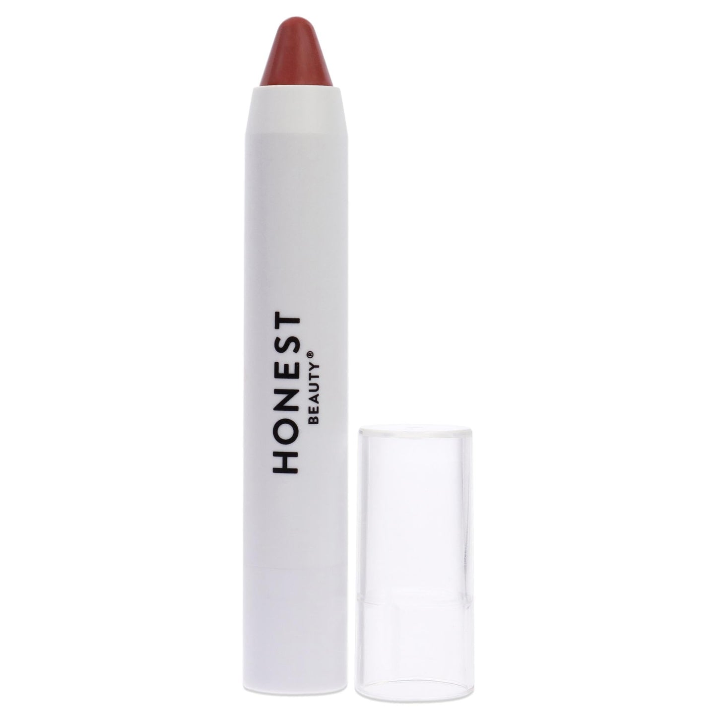 Honest Beauty Lip Crayon-Demi-Matte, Marsala with Jojoba Oil & Shea Butter | Lightweight, High-Impact Color | EWG Certified + Dermatologist tested + Hypoallergenic & Cruelty free | 0.105 oz.