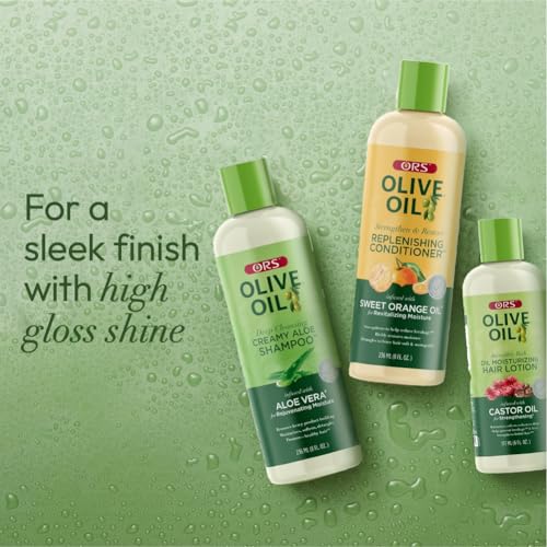 ORS Olive Oil Shampoo, Conditioner & Hair Lotion for Stronger and Healthier Hair 3 Piece Set