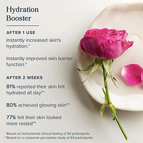 HERITAGE STORE Rosewater Facial Moisturizer - Soothing Gel Cream w/Rose Complex, Niacinamide and Hyaluronic Acid - Dry to Combination Skin - Hypoallergenic, Vegan, Cruelty Free, 60-Day Guarantee, 2oz