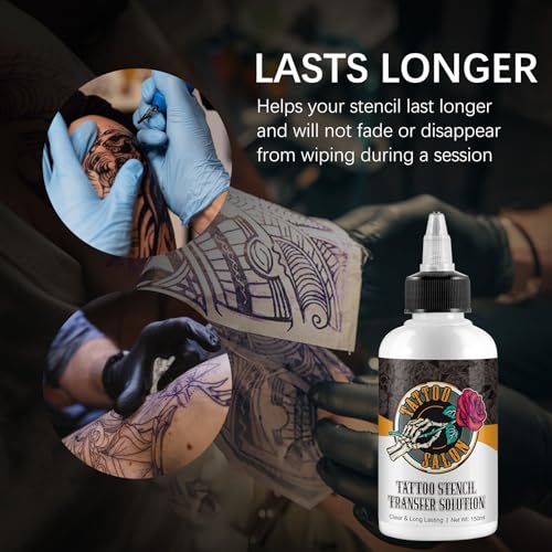 Tattoo Stencil Transfer Gel – 150ml Fast-Drying Solution
